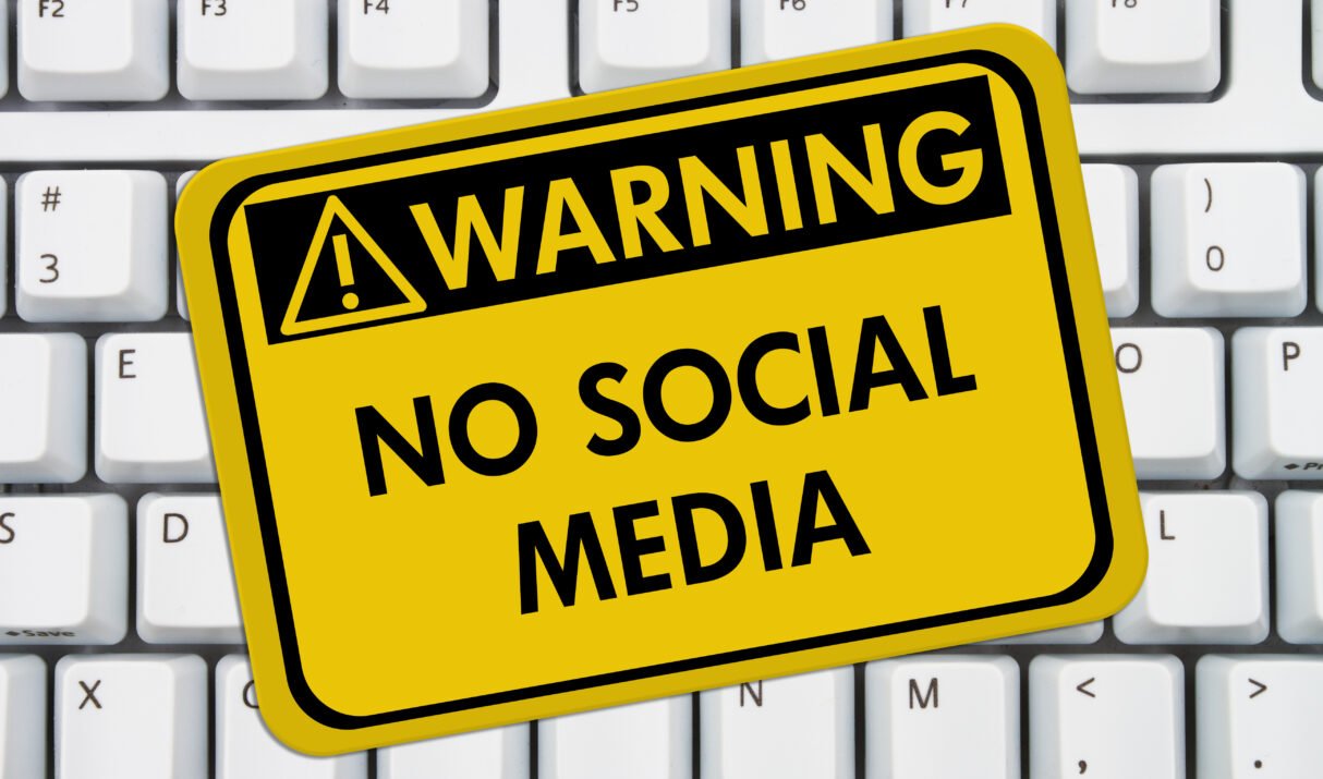 Our site and leaving social
