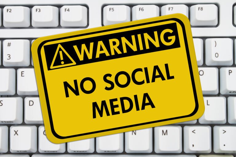 Our site and leaving social